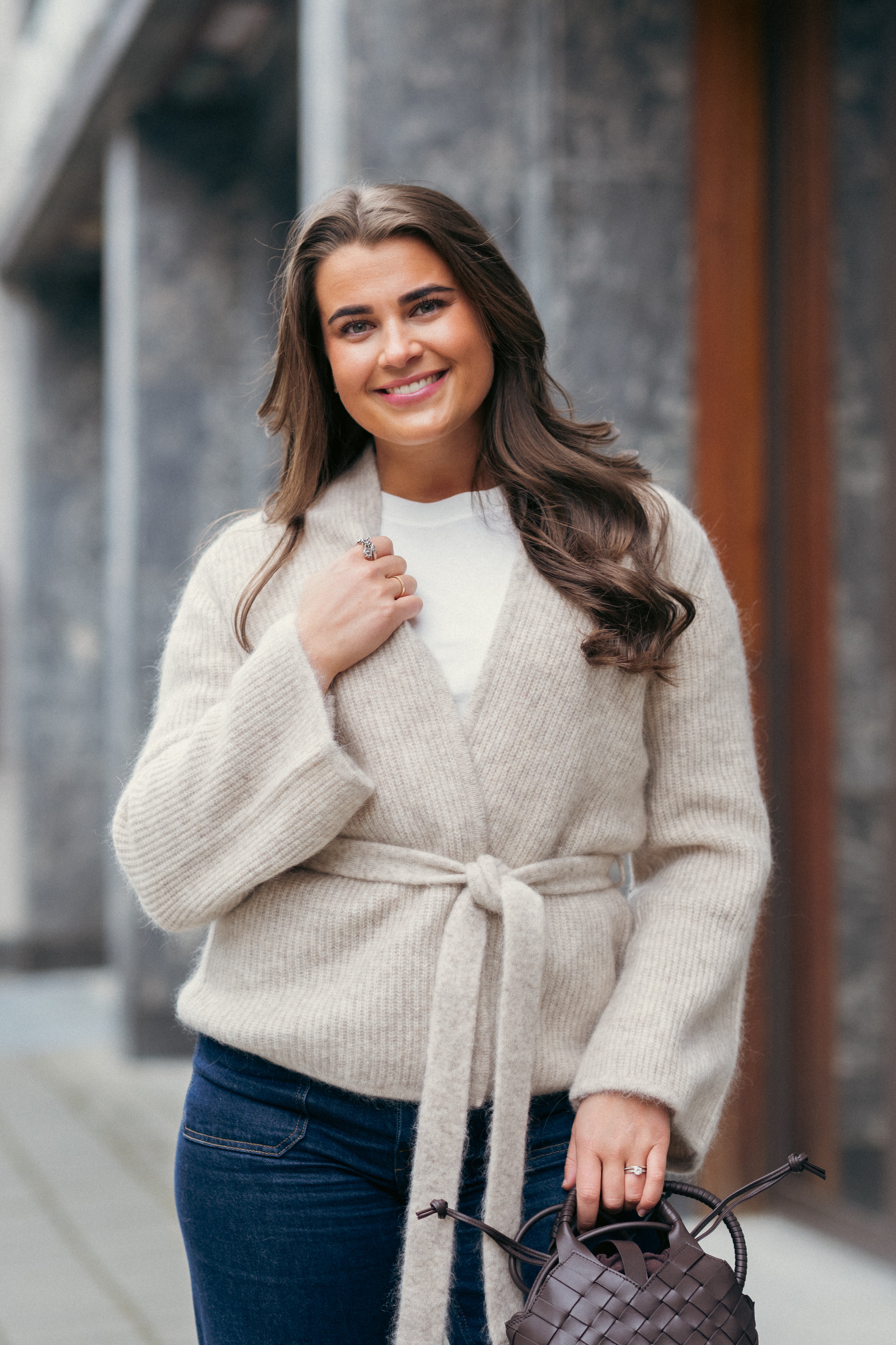 トップス LOW SILHOUETTE MOHAIR CARDIGAN .004 Lila Mohair Cardigan – Høyer Trondheim/Høyer Solsiden