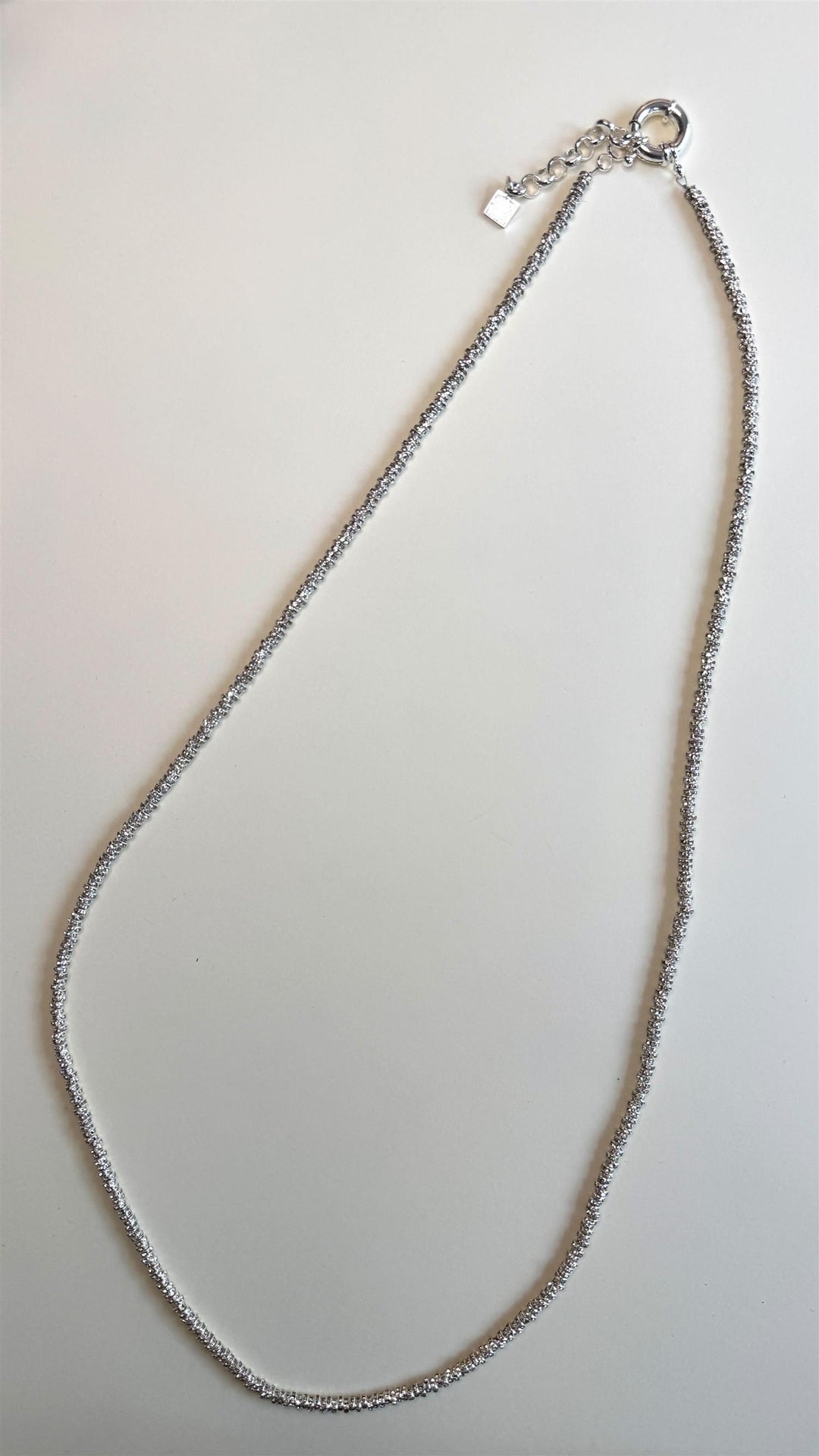 SKINNY DIAMOND NECKLACE (95CM)