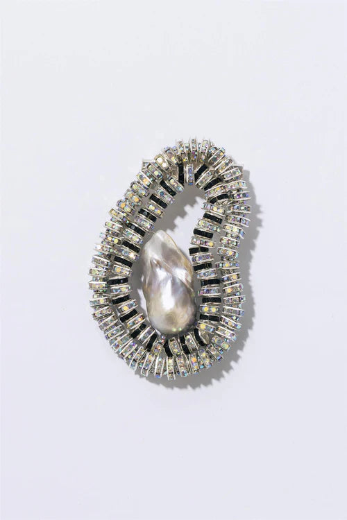 PEARL OCTOPUSS.Y THE OYSTER BROOCH