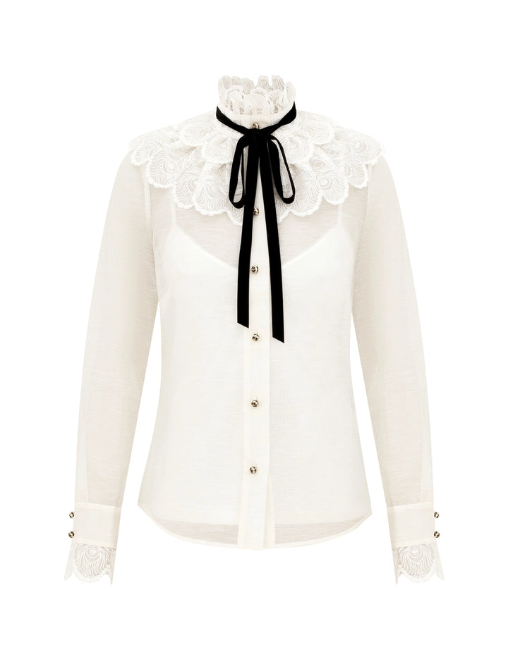 Valiant Tuxedo Blouse