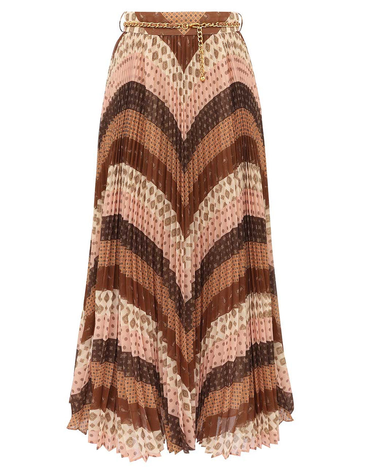Sunray Pleated Skirt