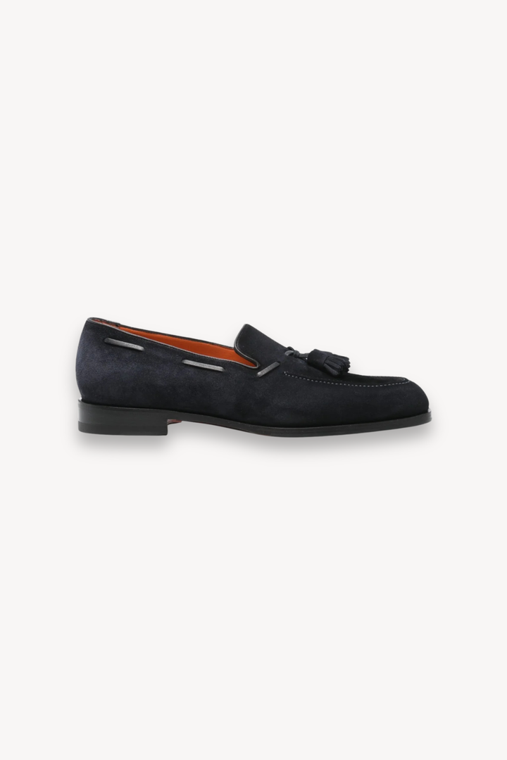Suede Tassel loafer