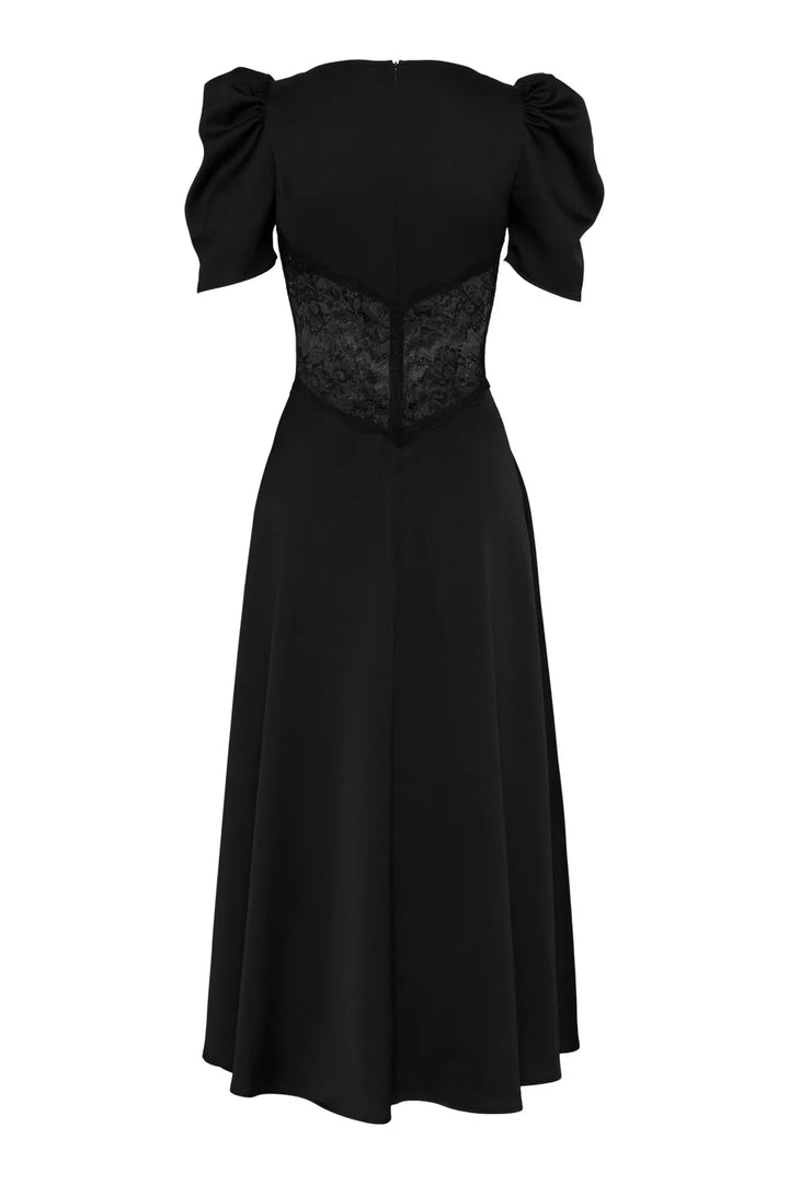 Francis lace midi dress