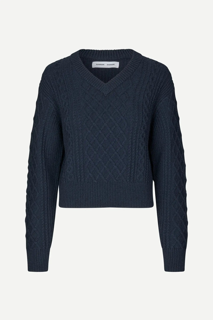 SAMSØE SAMSØE Sadene V-neck Sweater 15352