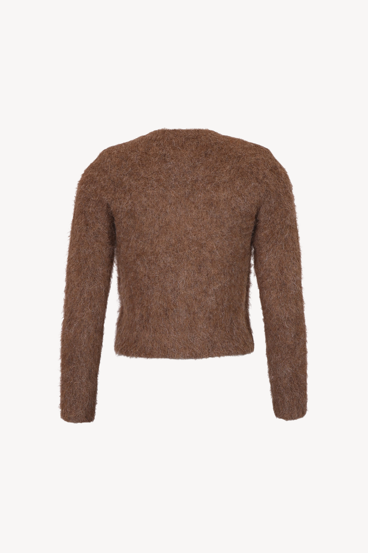 Hairy Knit Jacket