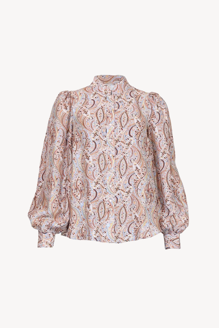 Striped Organza Blouse