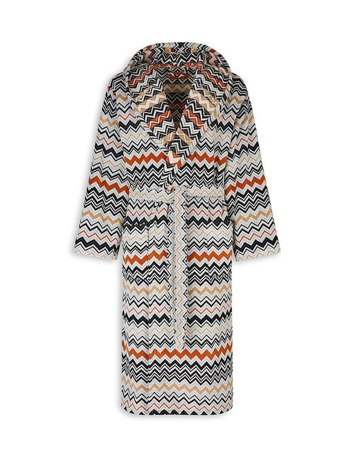 MISSONI HOME BERNARD HOODED BATHROBE