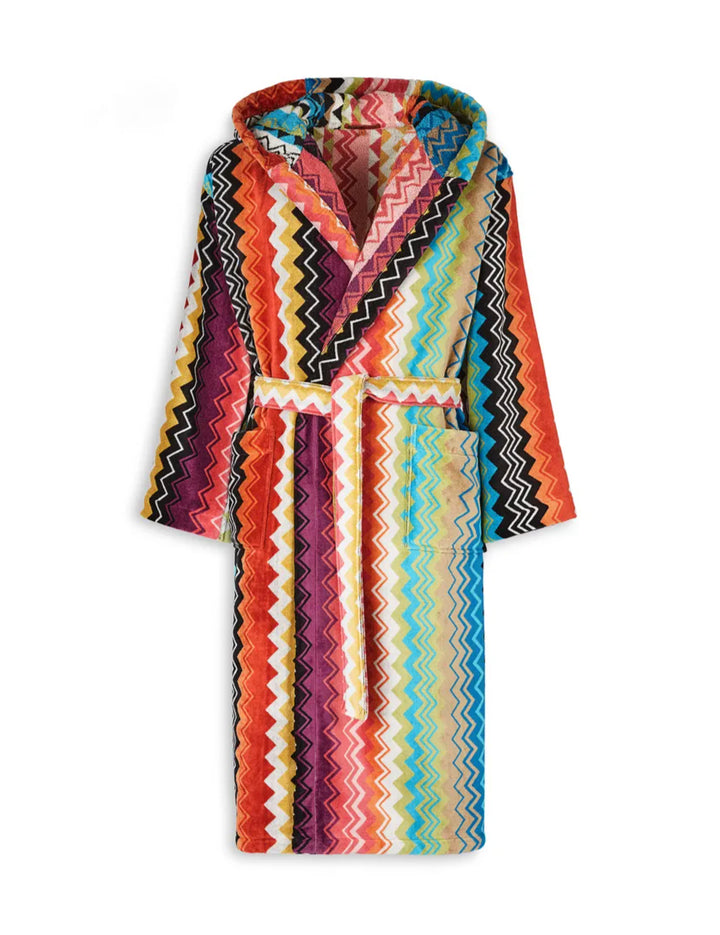 MISSONI HOME GIACOMO BATHROBE HOODED