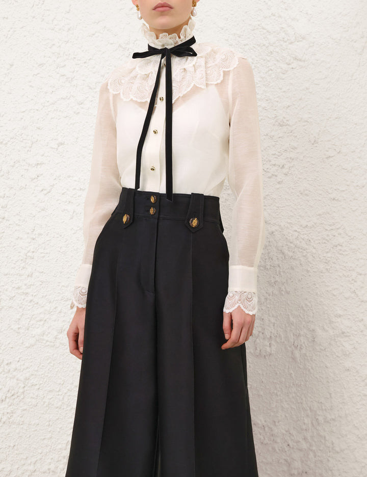 Valiant Tuxedo Blouse