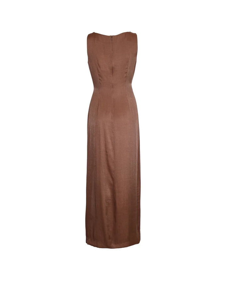 Shiny Sleeveless Dress