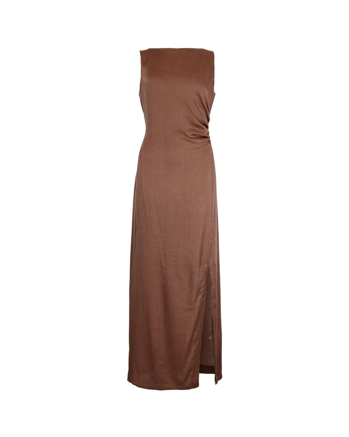 Shiny Sleeveless Dress