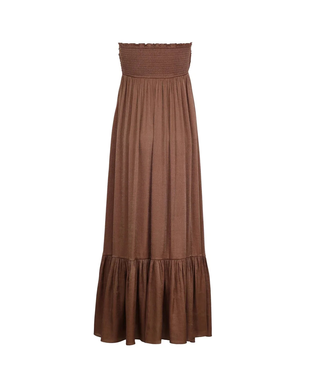 Shiny Bandeau Dress