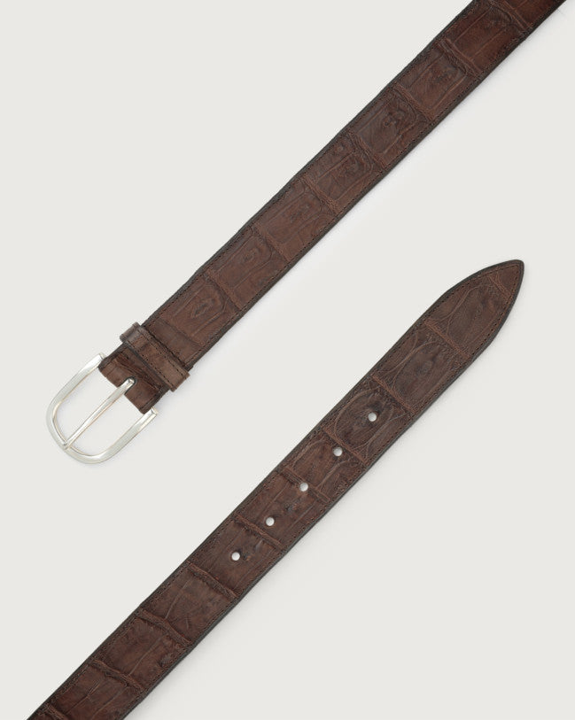 Cintura in coccodrillo