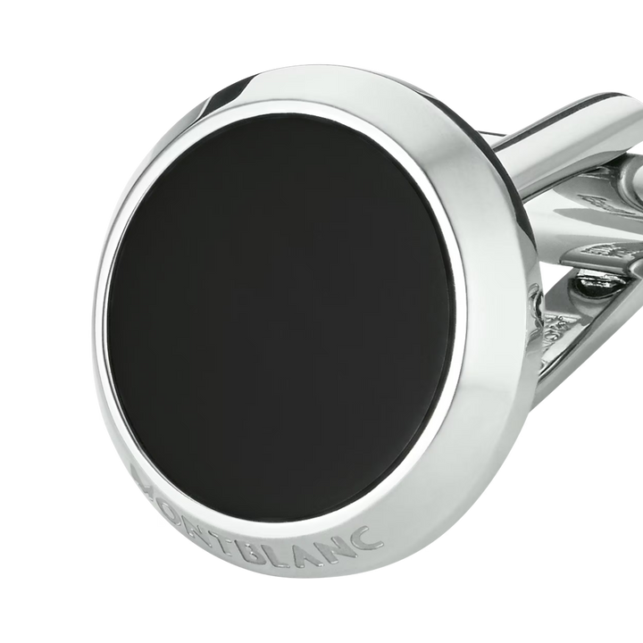 Cufflinks Round Stainless Steel