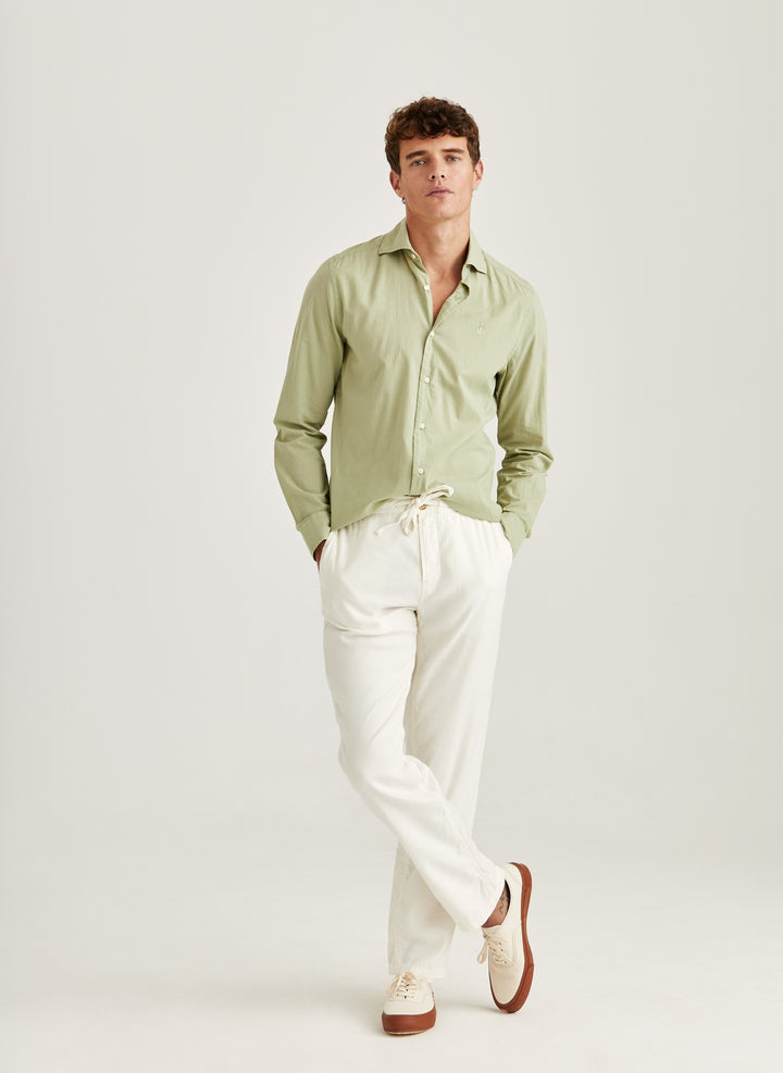 MORRIS Fenix Linen Trouser
