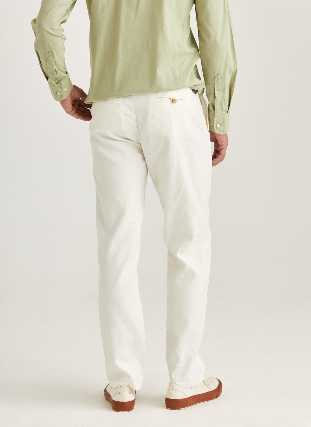 MORRIS Fenix Linen Trouser