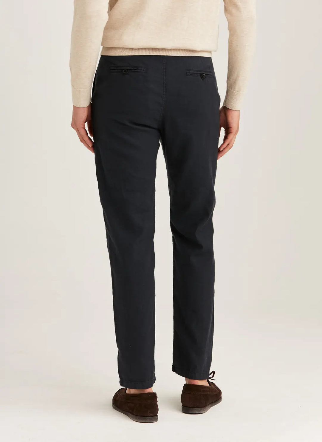 MORRIS Fenix Linen Trouser