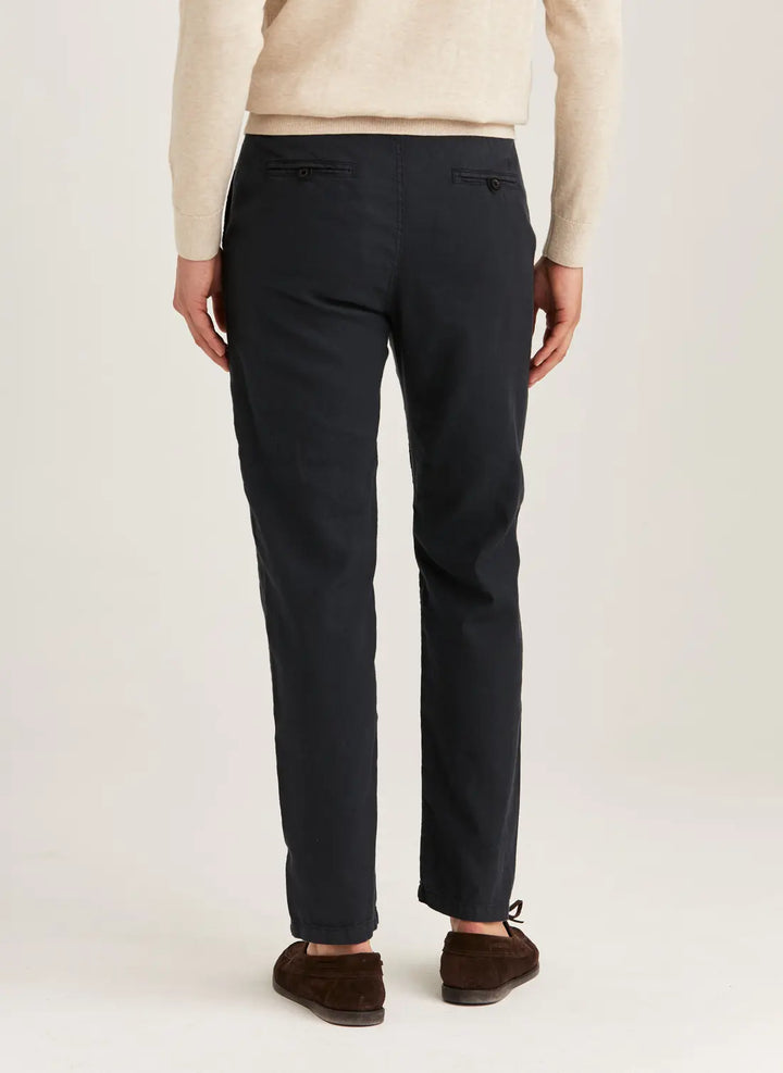 MORRIS Fenix Linen Trouser