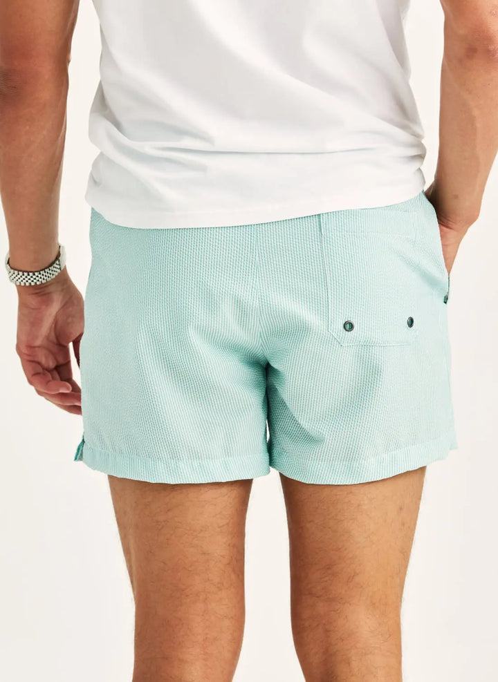 Seersucker Bathing Trunks