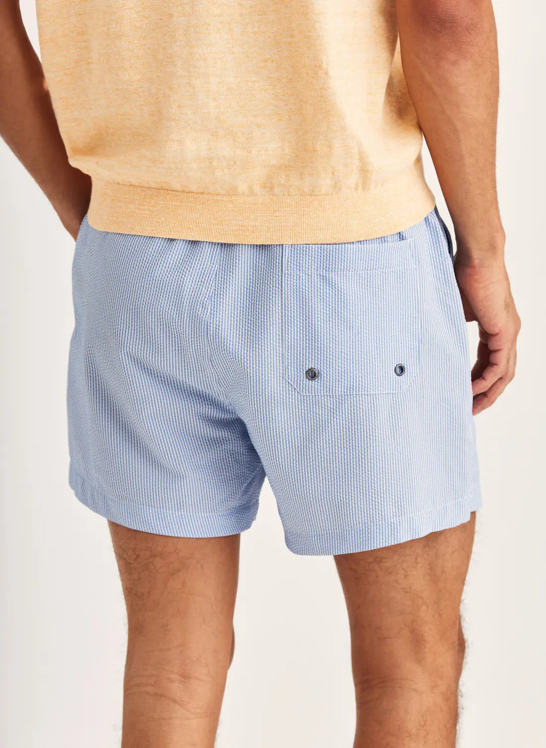 Seersucker Bathing Trunks