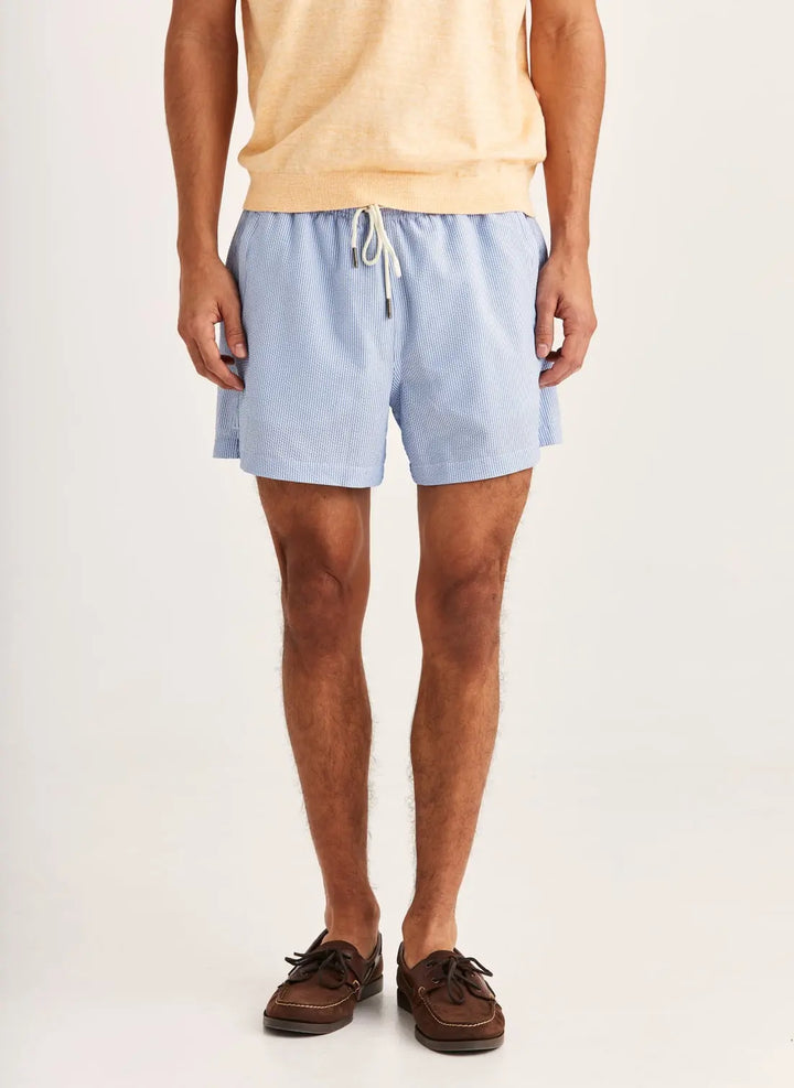 Seersucker Bathing Trunks