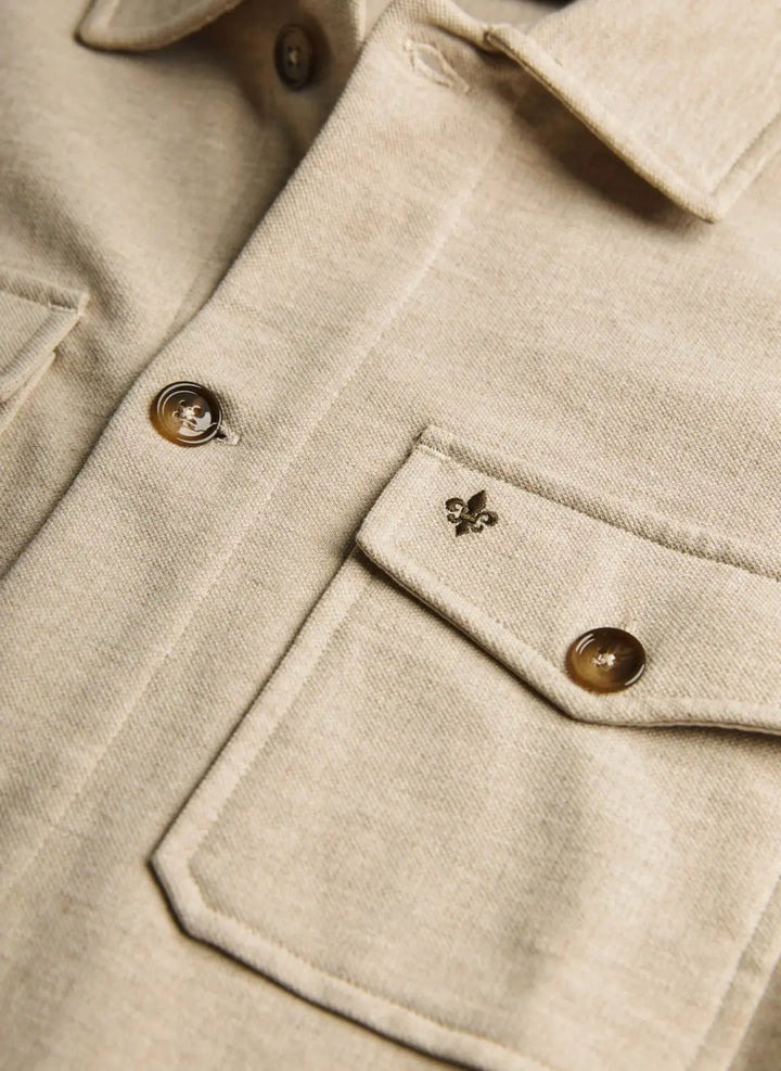 Andrew Piqué Jersey Overshirt