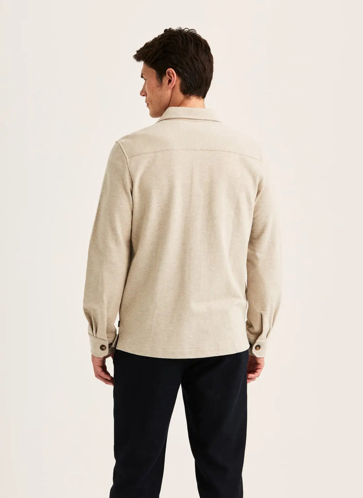 Andrew Piqué Jersey Overshirt