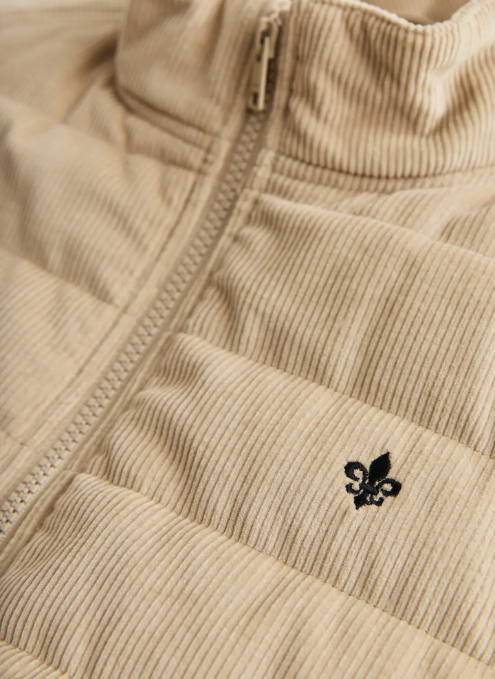 Ted Quilted Cord Vest