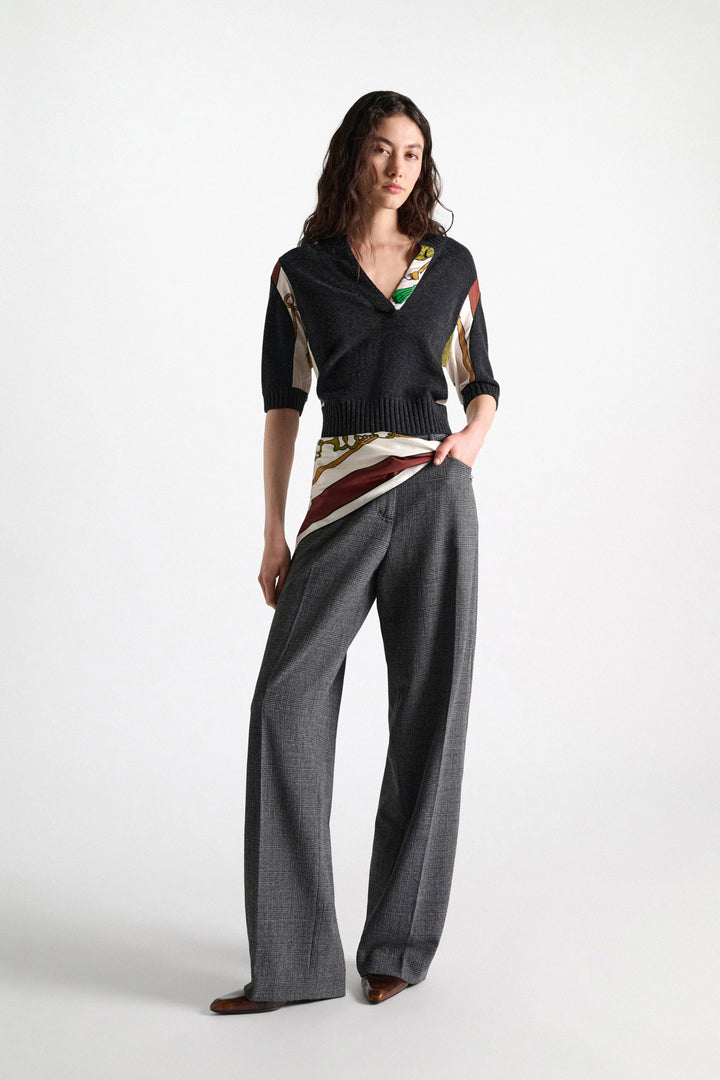 GRAPHIC TWIST pants