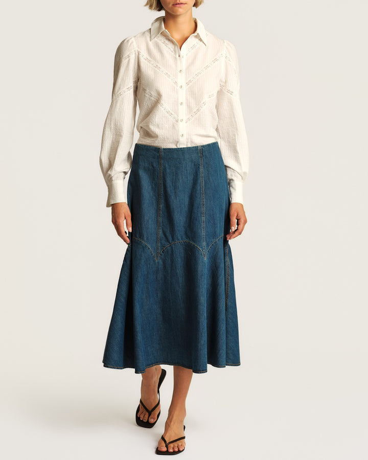 Denim Skirt