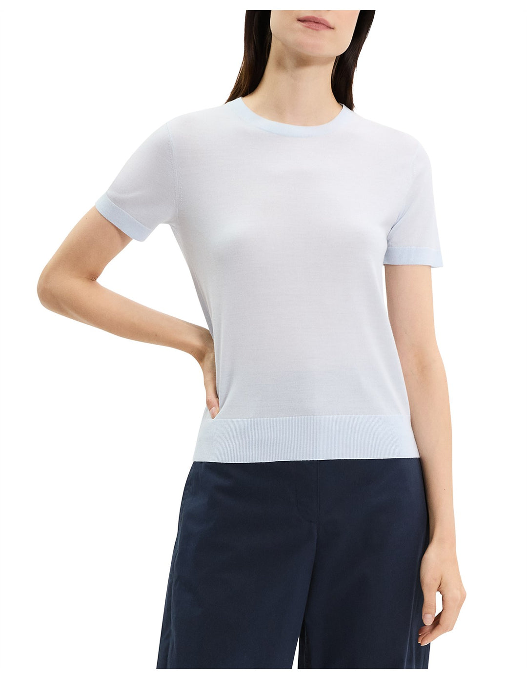 THEORY BASIC TEE P.REGAL ME