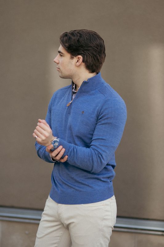 MORRIS Merino John Zip