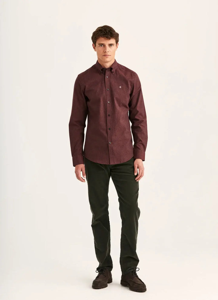 Watts Flannel Shirt-Slim Fit