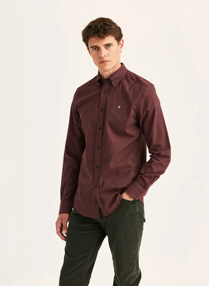Watts Flannel Shirt-Slim Fit