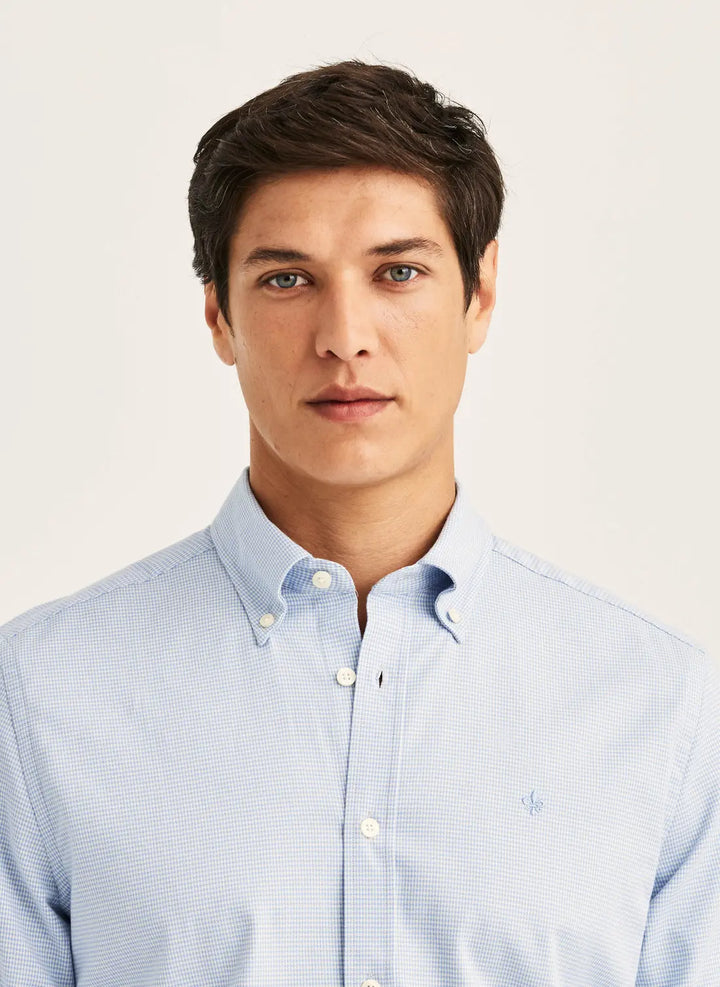 Watts Stretch Flannel Shirt-Slim Fit