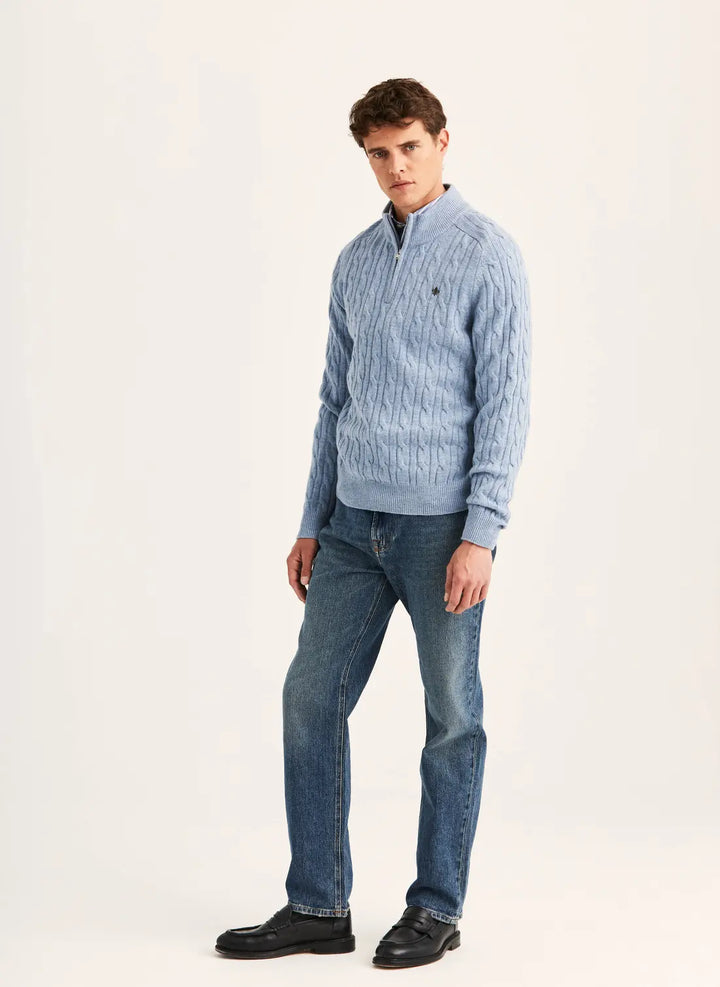 Hertford Cable Half Zip