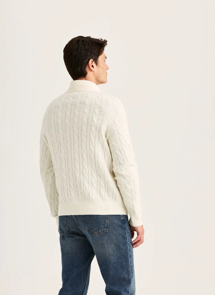 Hertford Cable Half Zip
