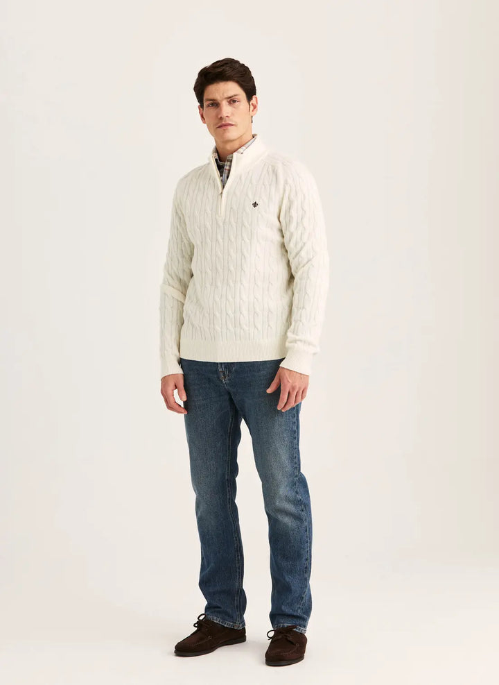 Hertford Cable Half Zip