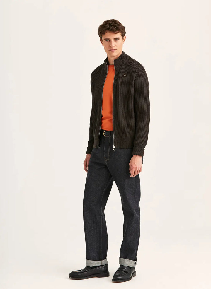 Duncan Zip Cardigan