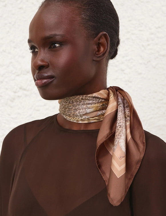 Printed Silk Square 70