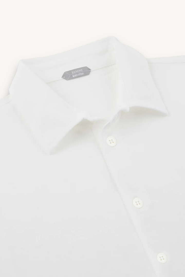 Slim-fit organic IceCotton shirt