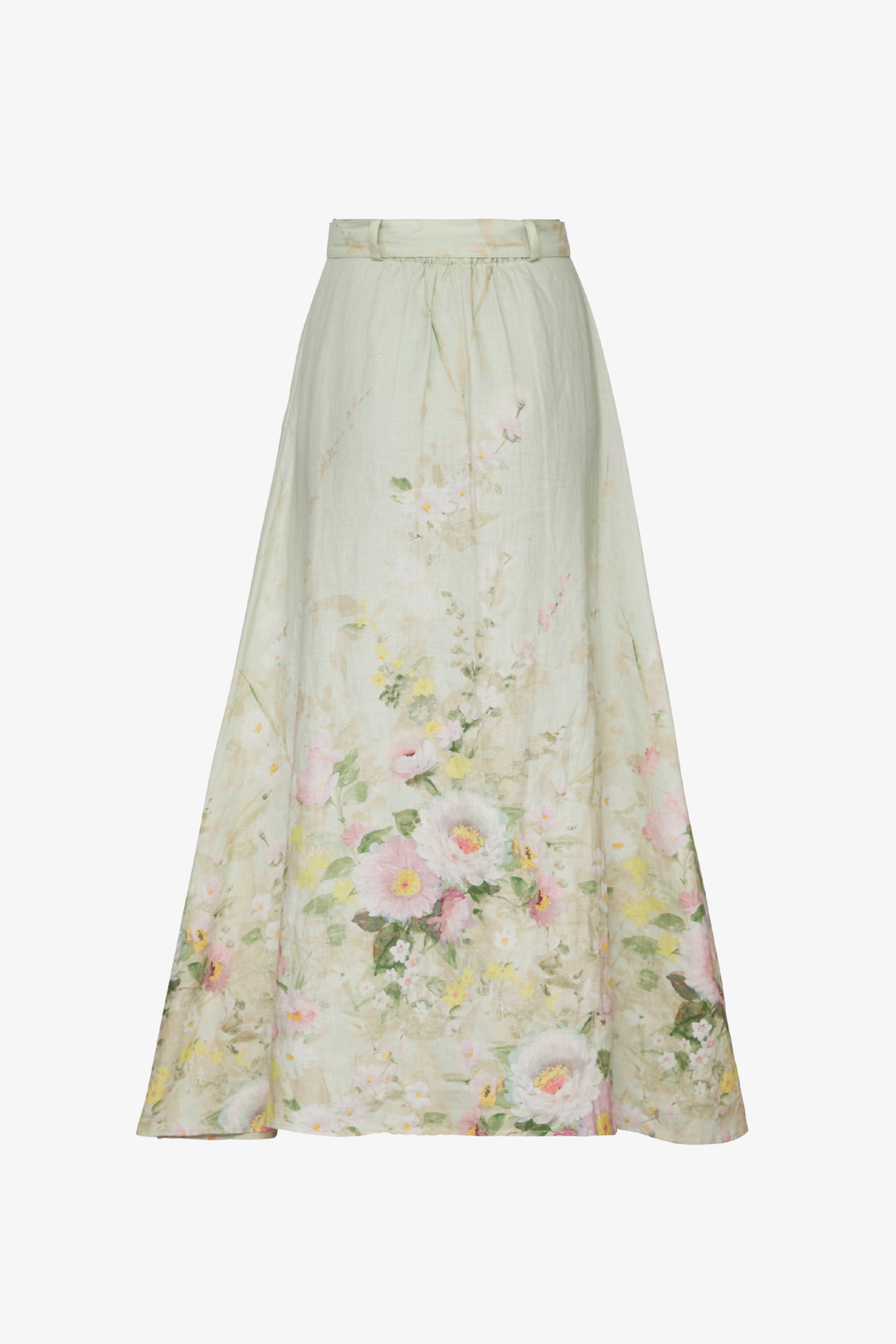 Linen Maxi Skirt