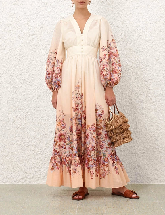 Awaken Plunge Maxi Dress