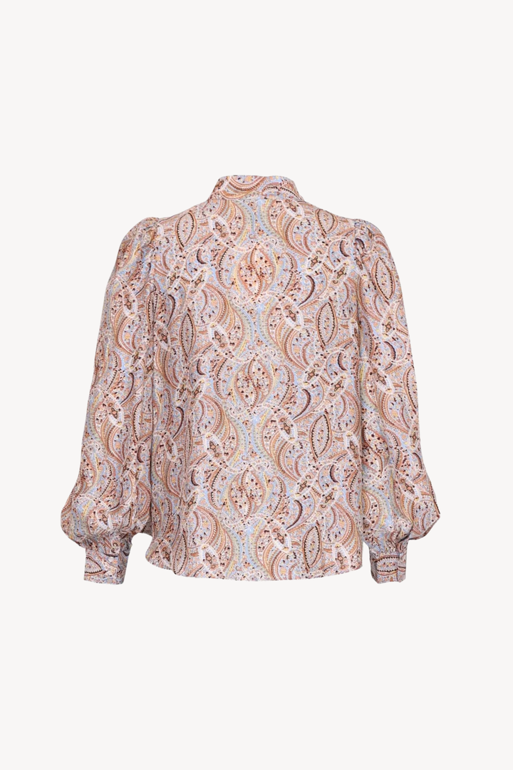 Striped Organza Blouse