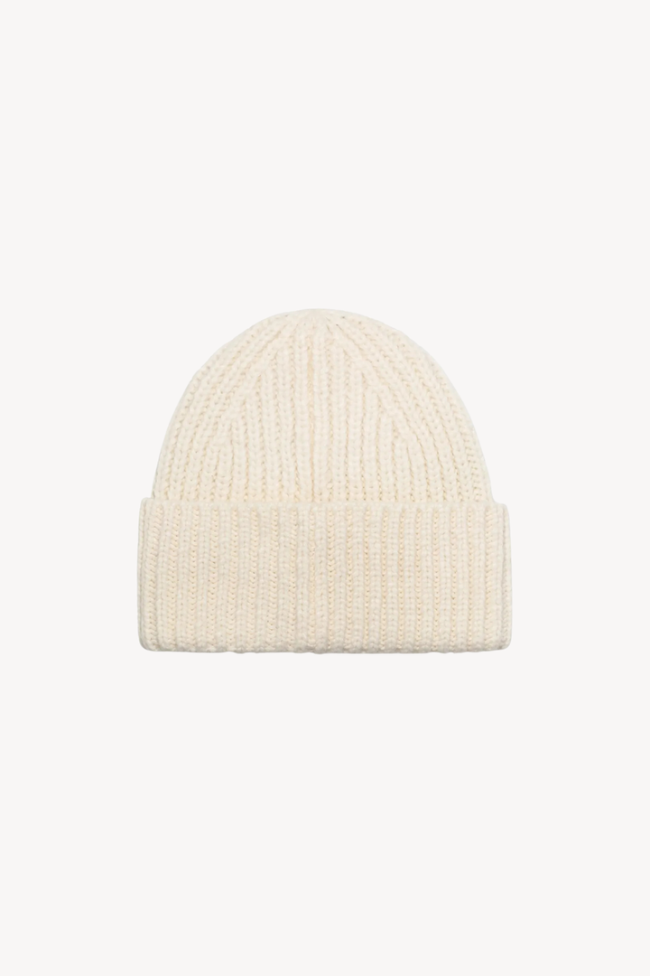 W CHUNKY RIB BEANIE