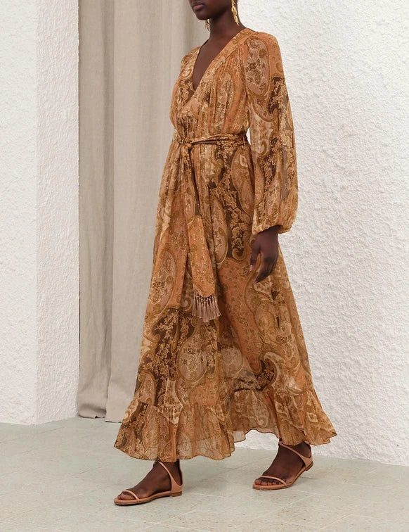 Carousel Batwing Dress