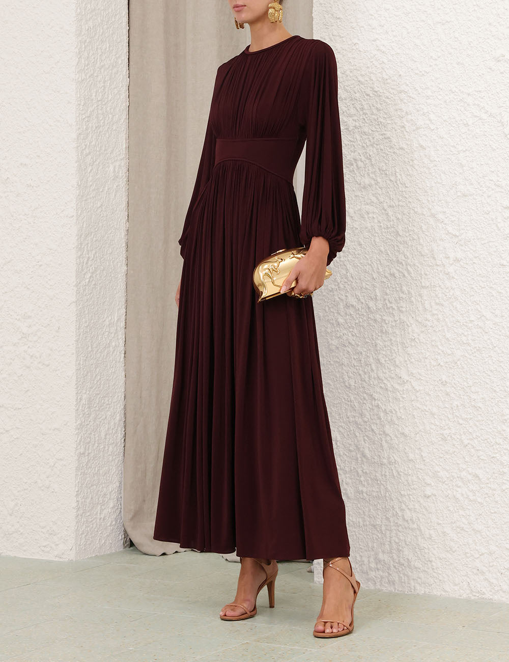 Luna Billow Maxi Dress