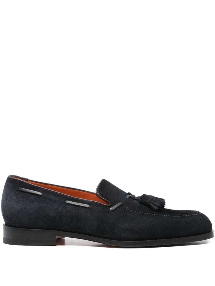 Suede Tassel loafer