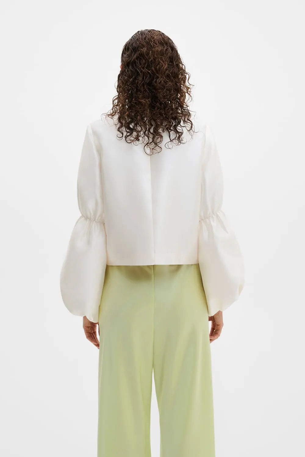 Cia Double Pouf Sleeve blouse