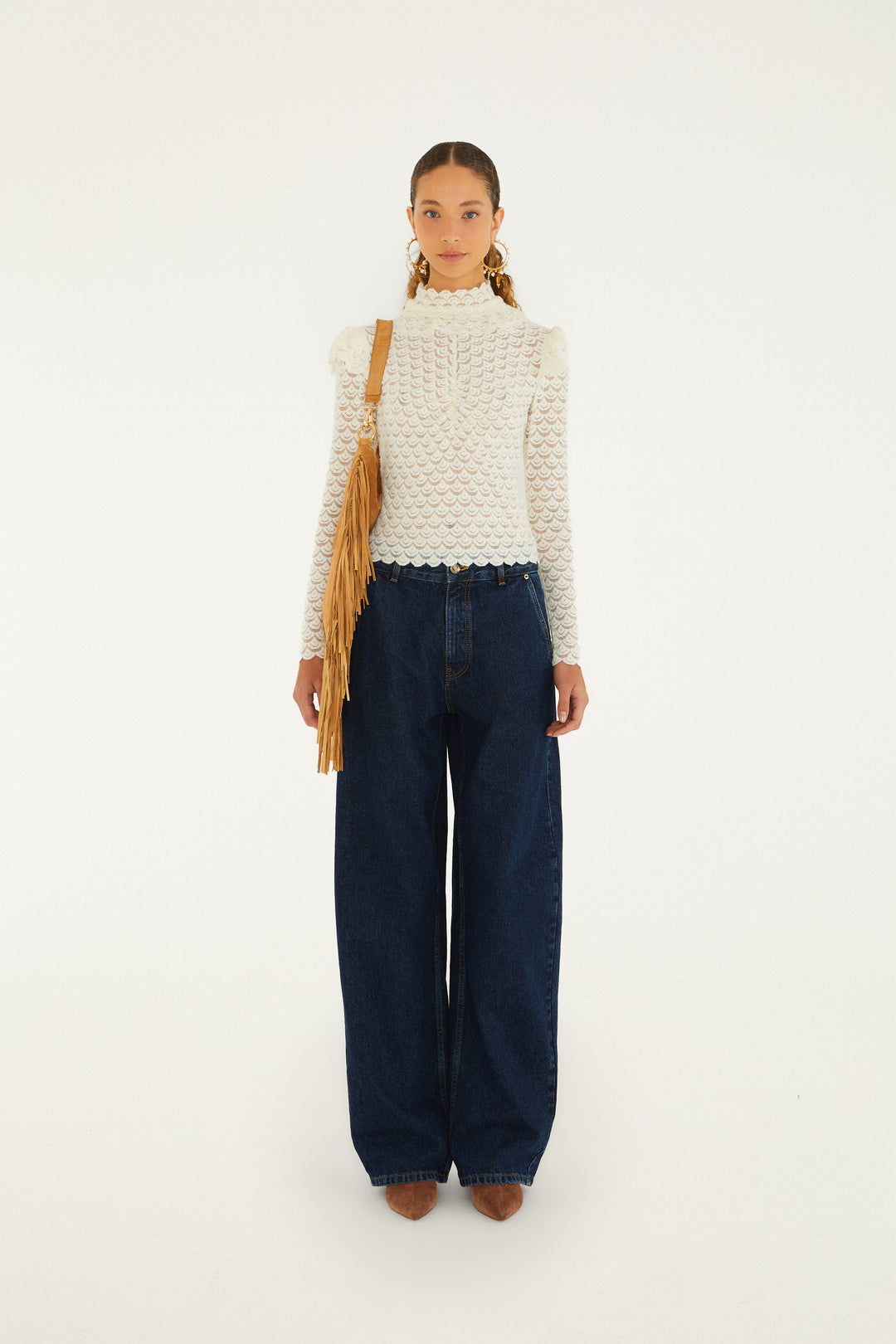 OFF-WHITE LONG SLEEVE TOP